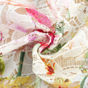 Laurence Lace Floral Embroidered Midi Dress - Aura Muse