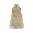 Lavinia embellished floral mini dress - Aura Muse