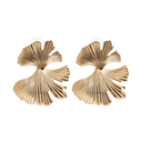 Madeleine gold filled ginkgo earrings - Aura Muse