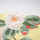 Margit Yellow Floral Embroidered Mini Dress - Aura Muse