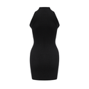 Marisol front - twist cut - out mini dress - Aura Muse