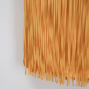 Marisol Yellow Fringed Maxi Dress with Shawl Detail - Aura Muse