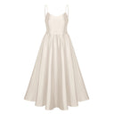 Norma Neutral Semi-Sheer Blouse & Dress Set - Aura Muse