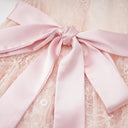 Norma Pink Semi-Sheer Blouse & Dress Set - Aura Muse