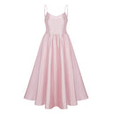 Norma Pink Semi-Sheer Blouse & Dress Set - Aura Muse