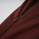 Pénélope Brown Ruched Bodycon Mini Dress - Aura Muse