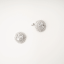 Pure crystal - embellished earrings - Aura Muse