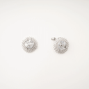 Pure crystal - embellished earrings - Aura Muse