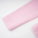 Rauðdís Pink Sequined Knit Cardigan & Skirt Set - Aura Muse