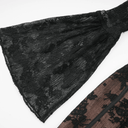Ravenna Black Flared Lace Maxi Dress - Aura Muse