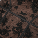 Ravenna Black Flared Lace Maxi Dress - Aura Muse