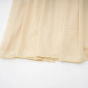 Renata Yellow Lantern Sleeve Pleated Maxi Dress - Aura Muse