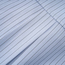 Rory Blue 3D Petal Pinstriped Shirt - Aura Muse