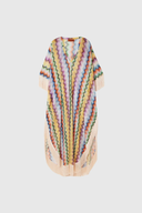 Rowyn Fringe Stripe Maxi Dress - Aura Muse