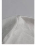 Serena White Pearl Embellished Cape Sleeve Maxi Gown - Aura Muse