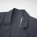 Solange asymmetrical cut-out jacket - Aura Muse