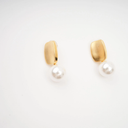 Solenne faux - pearl earrings - Aura Muse