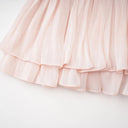 Suzanne Pink Glossy Cape & Dress Set - Aura Muse