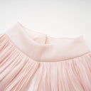 Suzanne Pink Glossy Cape & Dress Set - Aura Muse