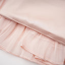 Suzanne Pink Glossy Cape & Dress Set - Aura Muse