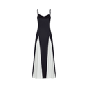 Sybil Two Tone Contrast Maxi Dress - Aura Muse