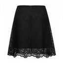 Taylor Black Lace Blouse & Skirt Set - Aura Muse