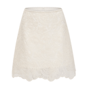 Taylor Cream White Lace Blouse & Skirt Set - Aura Muse
