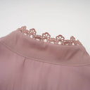 Thérèse lace cut - out tiered midi dress - Aura Muse