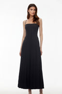 Tiphaine Black Wide-Leg Jumpsuit - Aura Muse