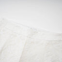 Valerie White Floral Lace Top & Trousers Set - Aura Muse