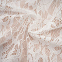 Viviane white lace pleated maxi dress - Aura Muse