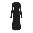 Wren Black Geometric Patterned Maxi Dress - Aura Muse