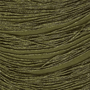 Ygraine Fringe Satin Skirt Set In Olive - Aura Muse