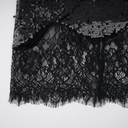 Zia Black Lace Panel Sequined Maxi Dress - Aura Muse